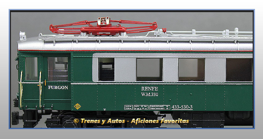 Automotor eléctrico Serie UT300 - Renfe (Coche motor)