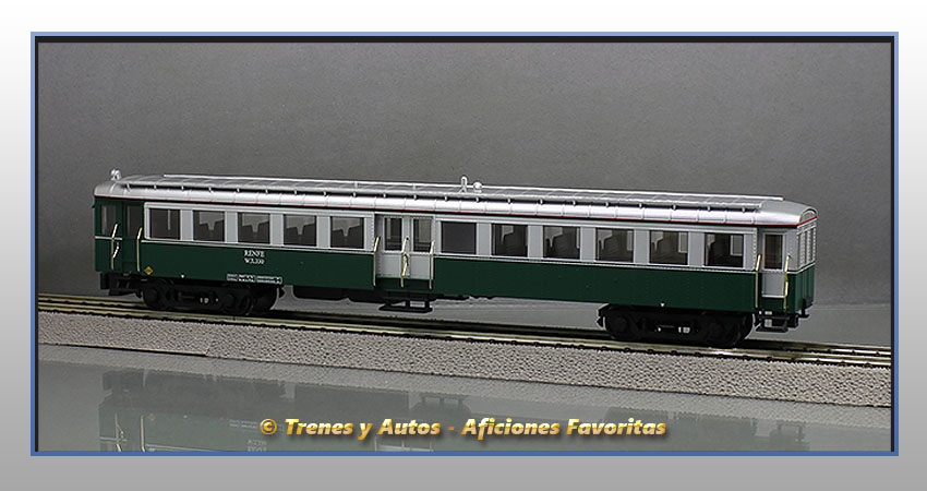 Automotor eléctrico Serie UT300 - Renfe (Coche remolque)