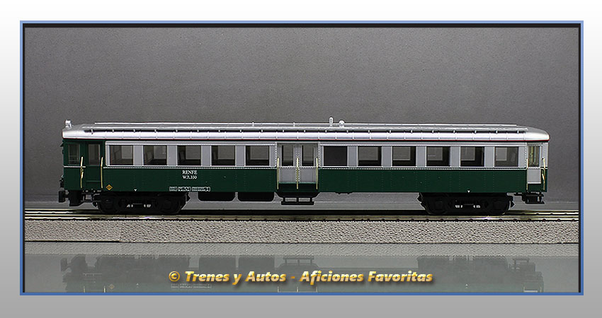 Automotor eléctrico Serie UT300 - Renfe (Coche remolque)