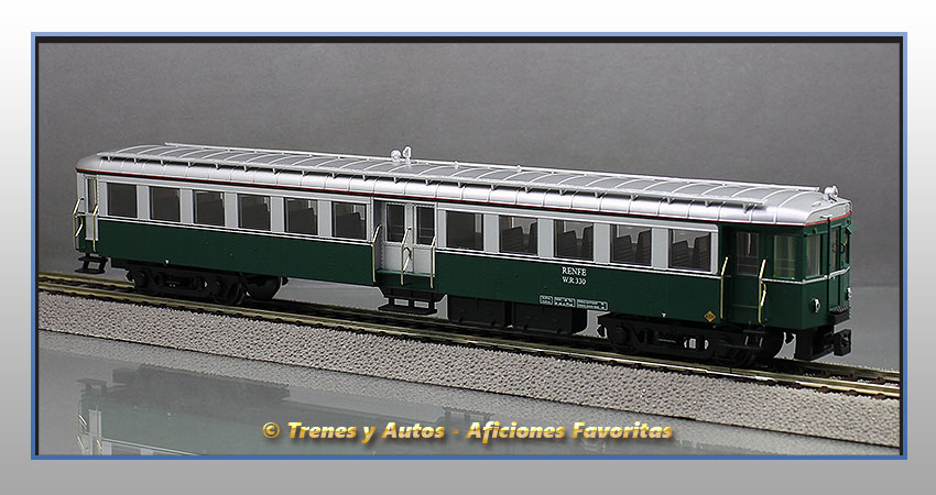 Automotor eléctrico Serie UT300 - Renfe (Coche remolque)