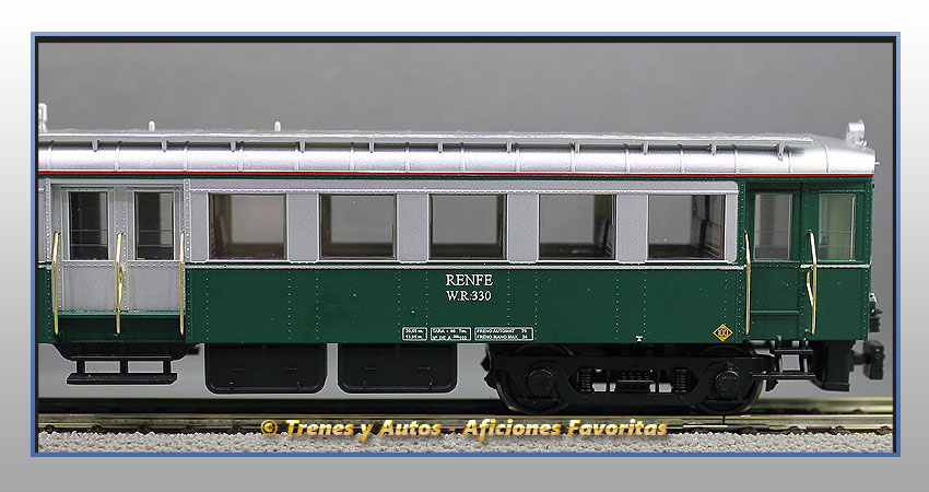 Automotor eléctrico Serie UT300 - Renfe (Coche remolque)