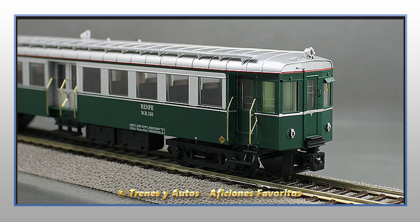 Automotor eléctrico Serie UT300 - Renfe (Coche remolque)