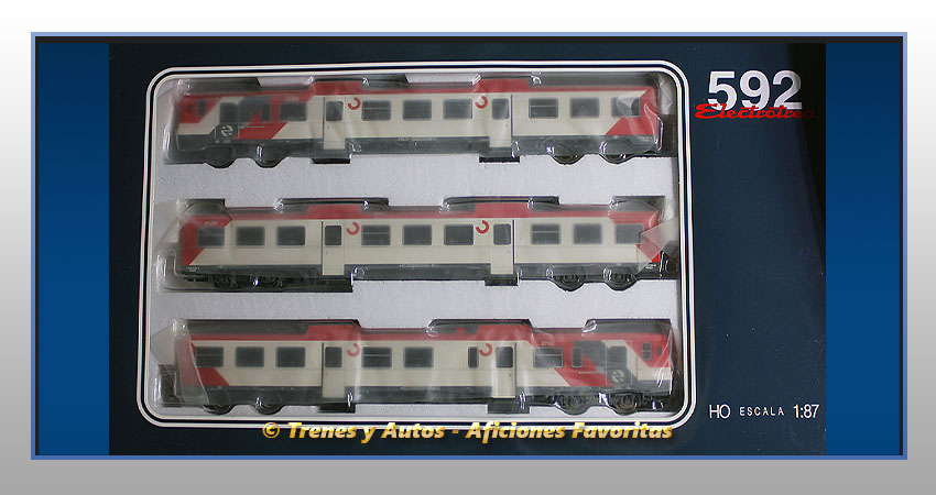 Automotor diésel Serie 592 "Camellos" Cercanías - Renfe