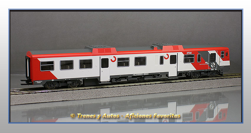 Automotor diésel Serie 592  072M "Camellos" Cercanías - Renfe