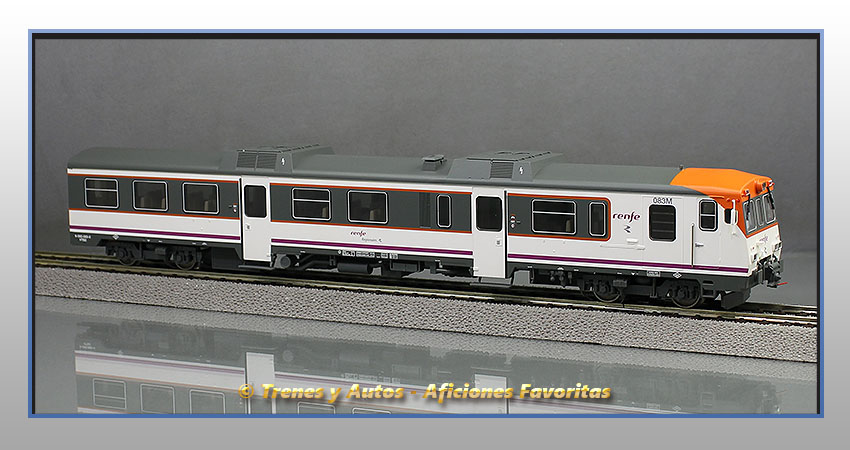 Automotor diésel Serie 592 "Renfe Operadora" Regionales - Renfe