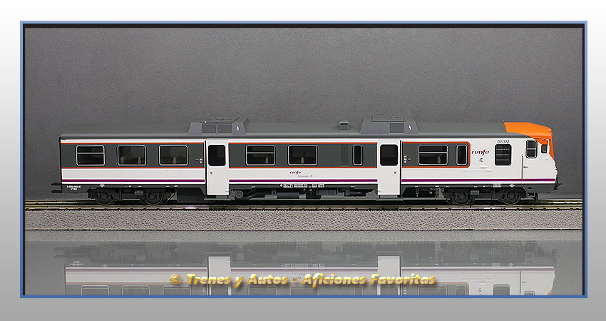 Automotor diésel Serie 592 "Renfe Operadora" Regionales - Renfe