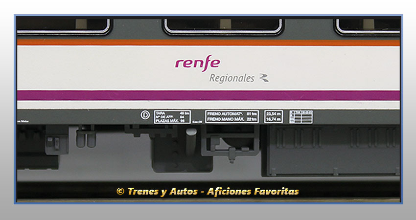 Automotor diésel Serie 592 "Renfe Operadora" Regionales - Renfe