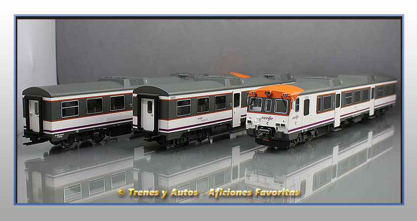 Automotor diésel Serie 592 "Renfe Operadora" Regionales - Renfe