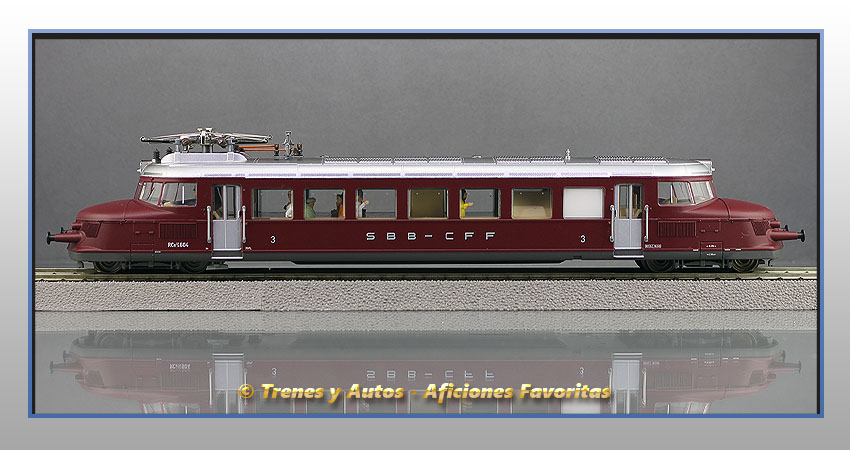 Automotor eléctrico Serie Rce 2/4 "Roter Pfeil" - SBB
