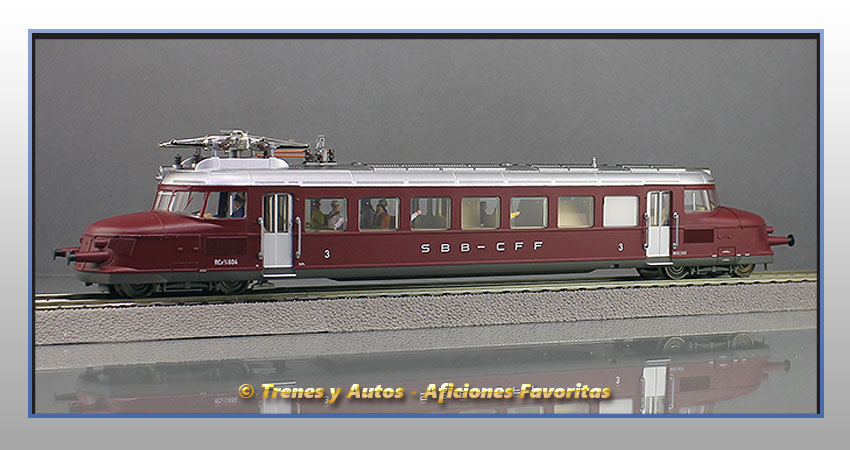 Automotor eléctrico Serie Rce 2/4 "Roter Pfeil" - SBB