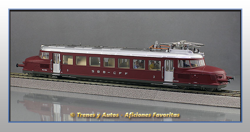 Automotor eléctrico Serie Rce 2/4 "Roter Pfeil" - SBB