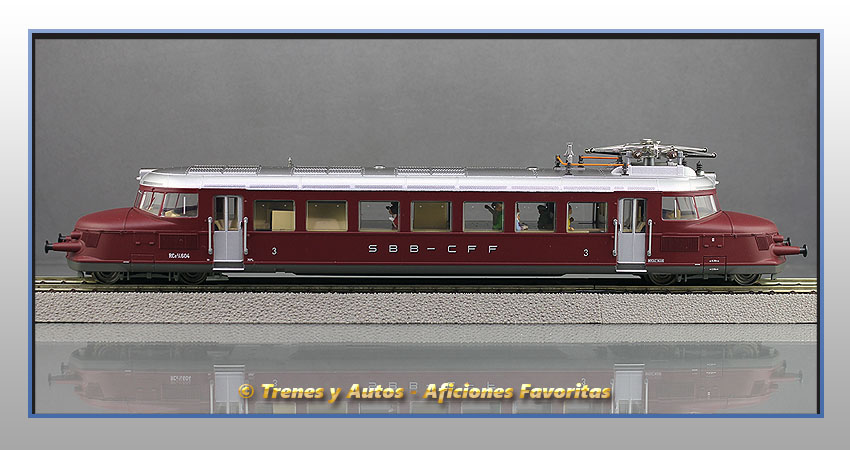 Automotor eléctrico Serie Rce 2/4 "Roter Pfeil" - SBB