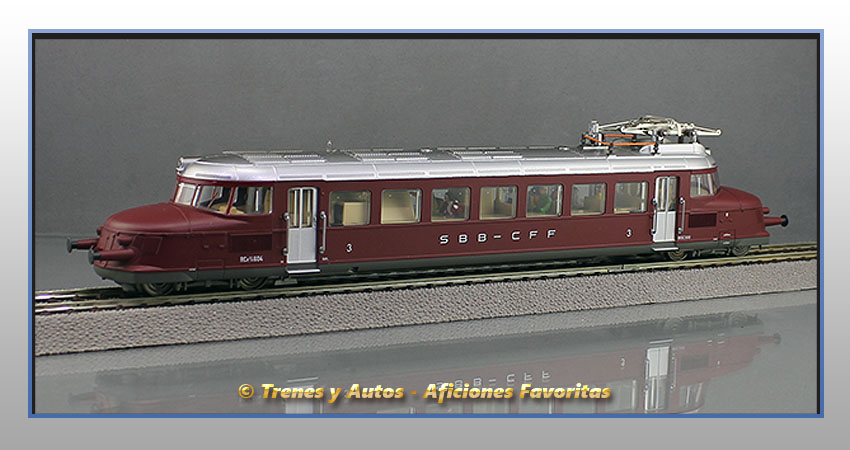 Automotor eléctrico Serie Rce 2/4 "Roter Pfeil" - SBB