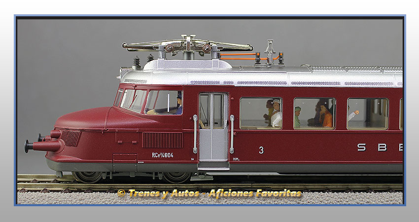 Automotor eléctrico Serie Rce 2/4 "Roter Pfeil" - SBB