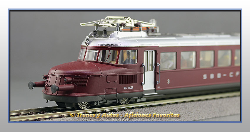 Automotor eléctrico Serie Rce 2/4 "Roter Pfeil" - SBB