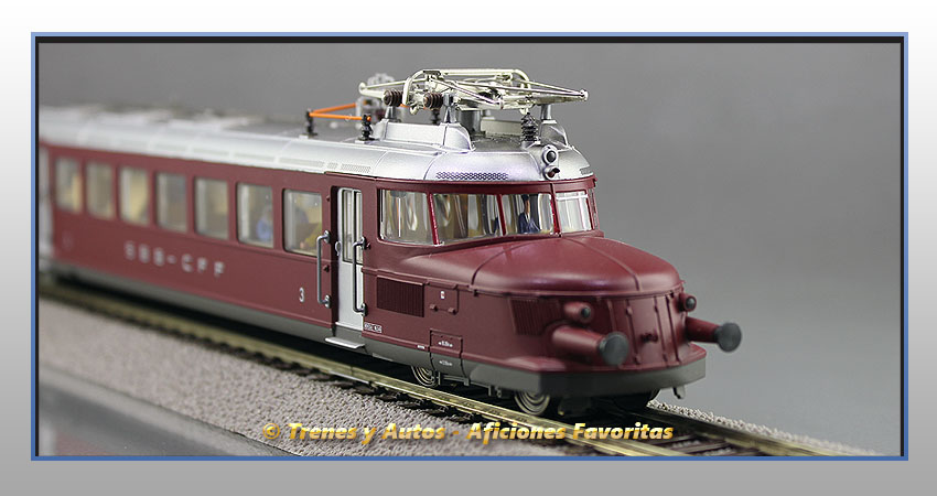 Automotor eléctrico Serie Rce 2/4 "Roter Pfeil" - SBB