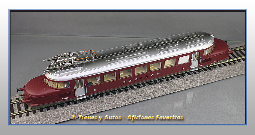 Automotor eléctrico Serie Rce 2/4 "Roter Pfeil" - SBB