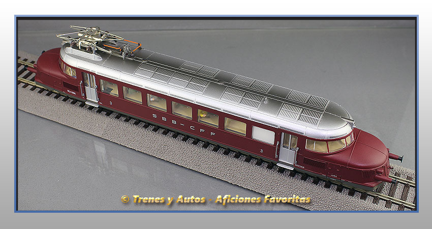 Automotor eléctrico Serie Rce 2/4 "Roter Pfeil" - SBB