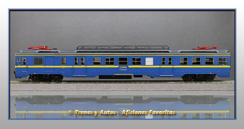 Coche motor con cabina UT 440 - Renfe