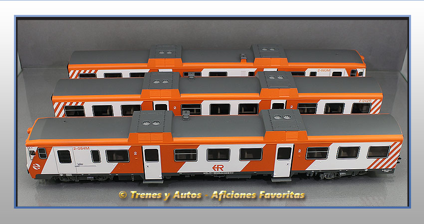 Automotor diésel Serie 592 UN Regionales - Renfe
