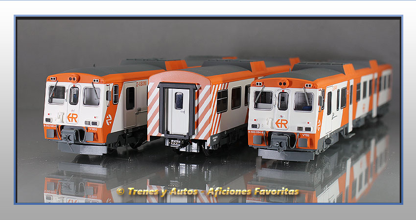 Automotor diésel Serie 592 UN Regionales - Renfe