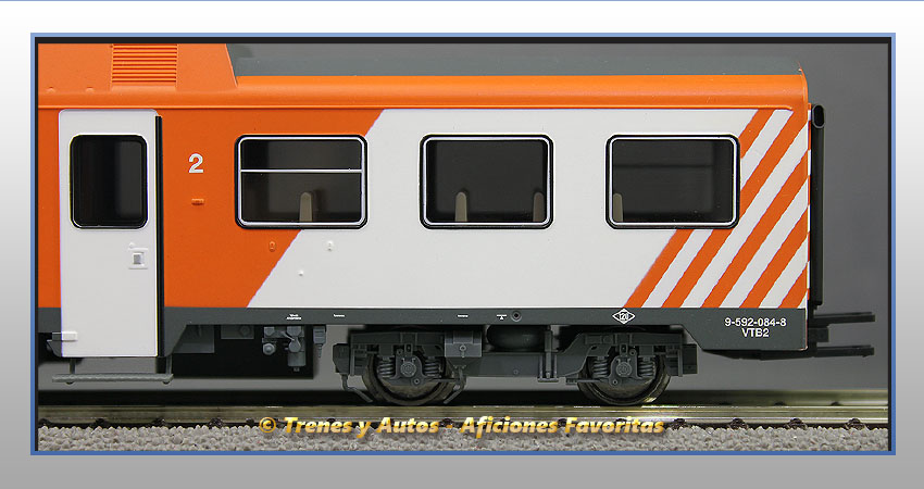 Automotor diésel Serie 592 UN Regionales - Renfe