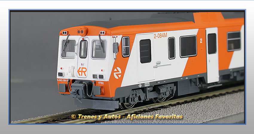 Automotor diésel Serie 592 UN Regionales - Renfe