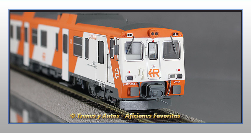 Automotor diésel Serie 592 UN Regionales - Renfe