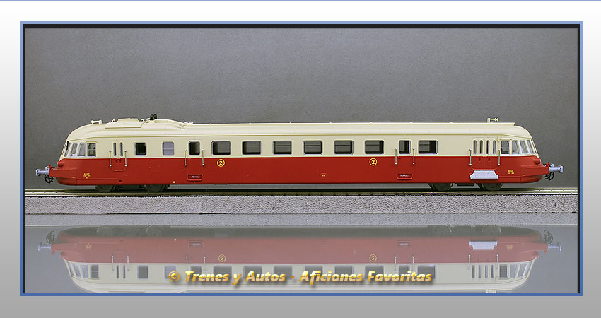 Autmotor diésel Renault ABJ 4 - X3621 - SNCF