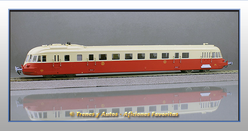 Autmotor diésel Renault ABJ 4 - X3621 - SNCF