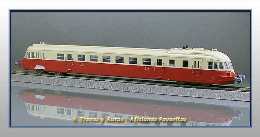 Autmotor diésel Renault ABJ 4 - X3621 - SNCF