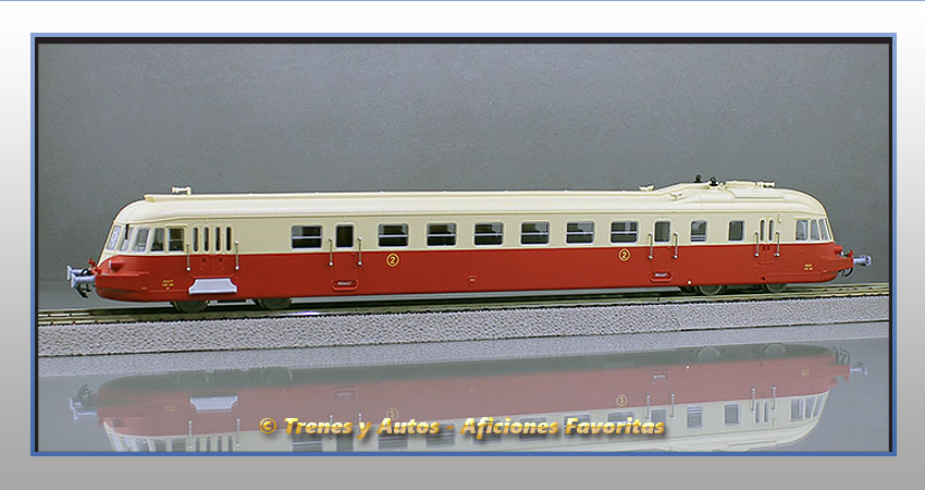 Autmotor diésel Renault ABJ 4 - X3621 - SNCF