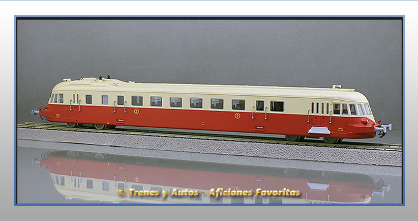 Autmotor diésel Renault ABJ 4 - X3621 - SNCF