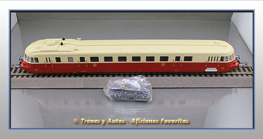 Autmotor diésel Renault ABJ 4 - X3621 - SNCF (Complementos)