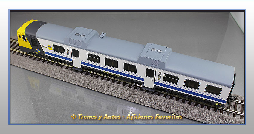 Automotor diésel 592.200 Coche 2ª Clase y Bar - Renfe