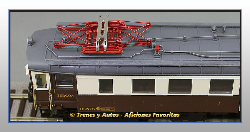 Automotor eléctrico Serie UT300 (Ex Norte) 315 - Coche 1ª y 3ª Clase y furgón - Renfe