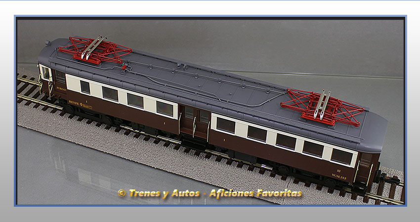 Automotor eléctrico Serie UT300 (Ex Norte) 315 - Coche 1ª y 3ª Clase y furgón - Renfe