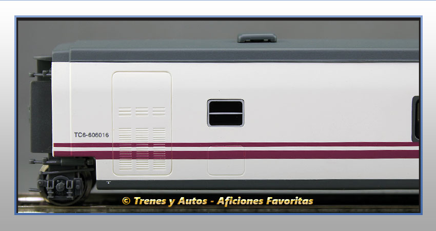 Coche cafetería Talgo TC4-606016 "Renfe Operadora" - Renfe