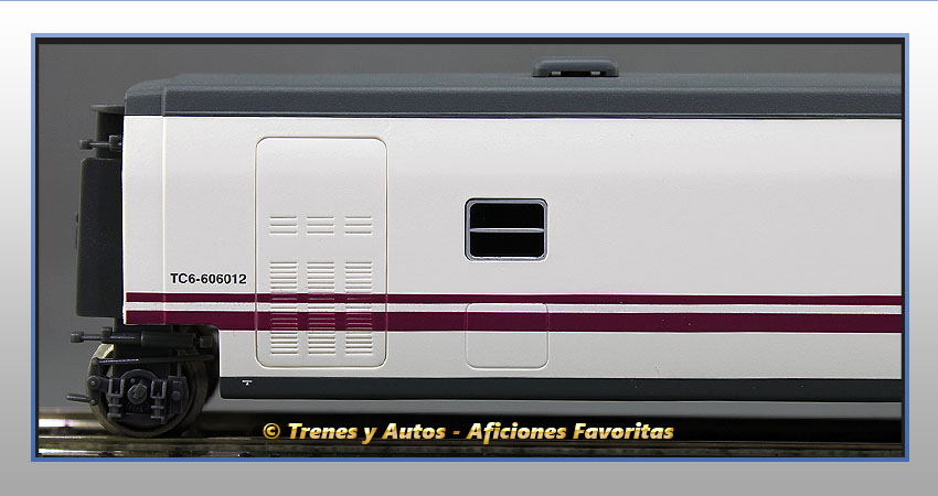 Coche cafetería Talgo TC6-606012 "Renfe Operadora" - Renfe