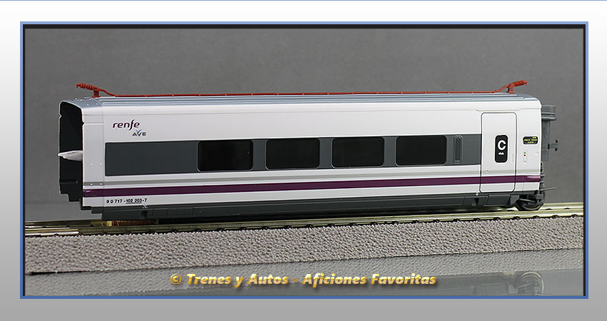 Set coches AVE 102 TALGO 350 Clase Club "Renfe Operadora" - Renfe