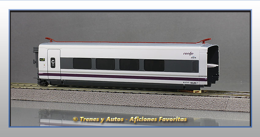 Set coches AVE 102 TALGO 350 Clase Club "Renfe Operadora" - Renfe
