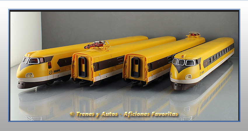 Electrotren basculante Serie 443 "El Platanito" - Renfe
