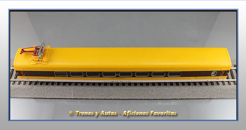 Electrotren basculante Serie 443 "El Platanito" - Coche intermedio 2ª Clase - Renfe