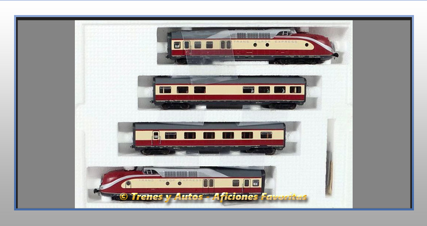 Tren automotor diésel Serie 601 VT 11.5 "Helvetia" - DB