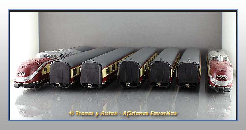 Tren automotor diésel Serie 601 VT 11.5 "Helvetia" - DB