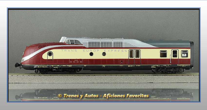Tren automotor diésel Serie 601 VT 11.5 "Helvetia" - DB - Cabeza tractora