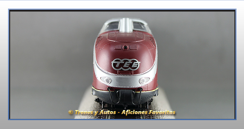Tren automotor diésel Serie 601 VT 11.5 "Helvetia" - DB - Cabeza tractora