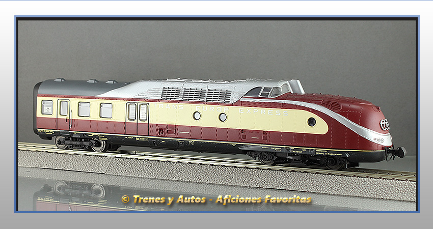 Tren automotor diésel Serie 601 VT 11.5 "Helvetia" - DB - Cabeza tractora