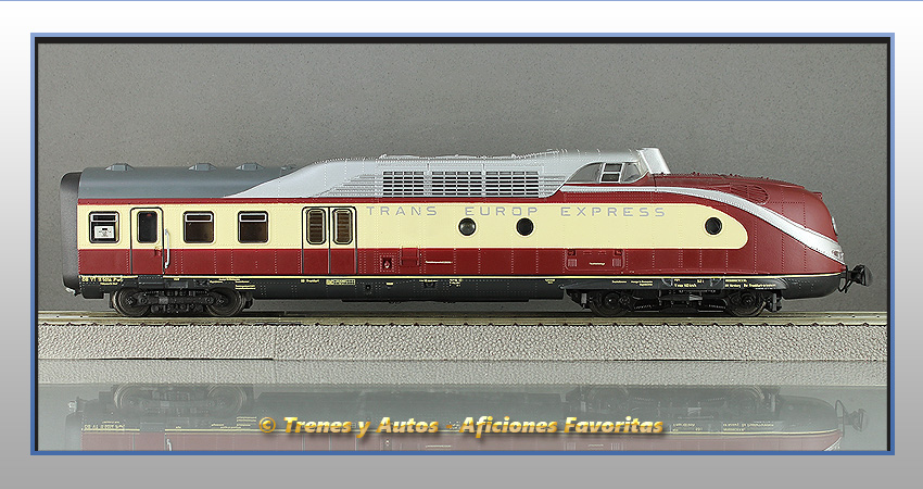Tren automotor diésel Serie 601 VT 11.5 "Helvetia" - DB - Cabeza tractora