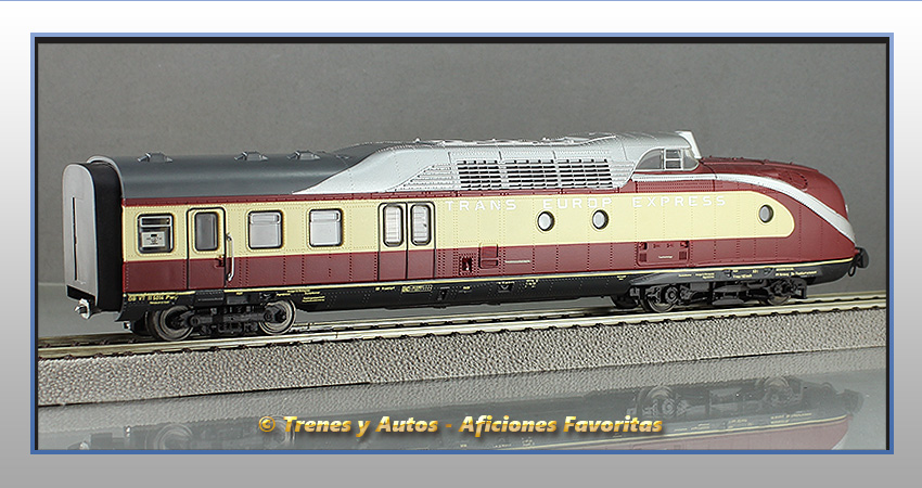 Tren automotor diésel Serie 601 VT 11.5 "Helvetia" - DB - Cabeza tractora